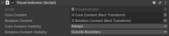 An image of the visual indicator component.